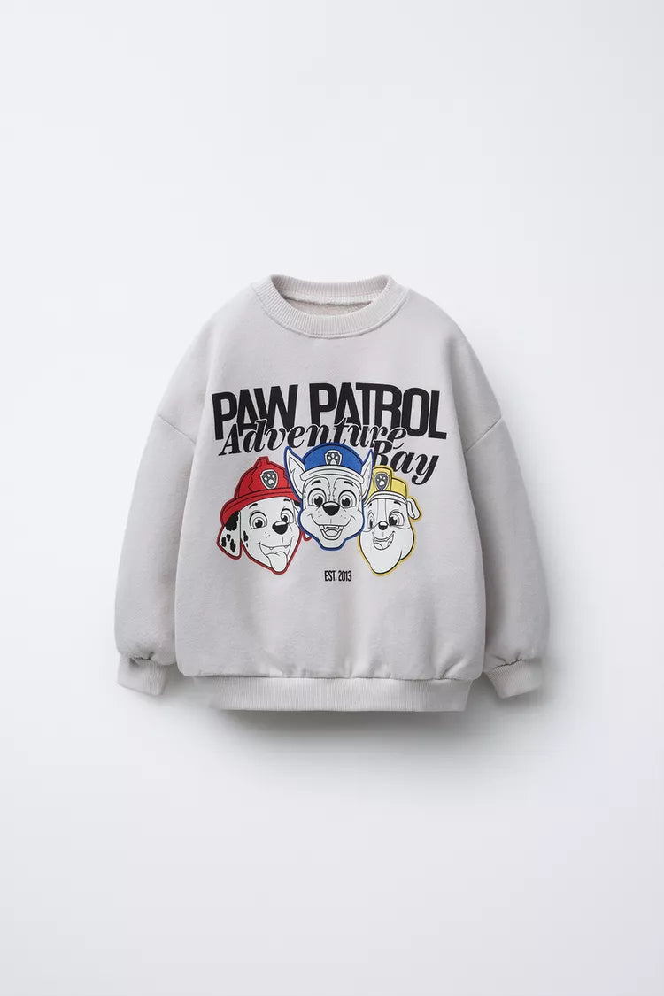 paw petrol adventure kids winter sweat shirt