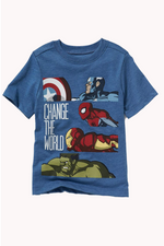 Change the world kids summer t shirt
