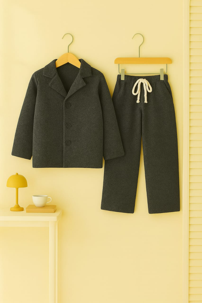 Blackish kids sleeping suit