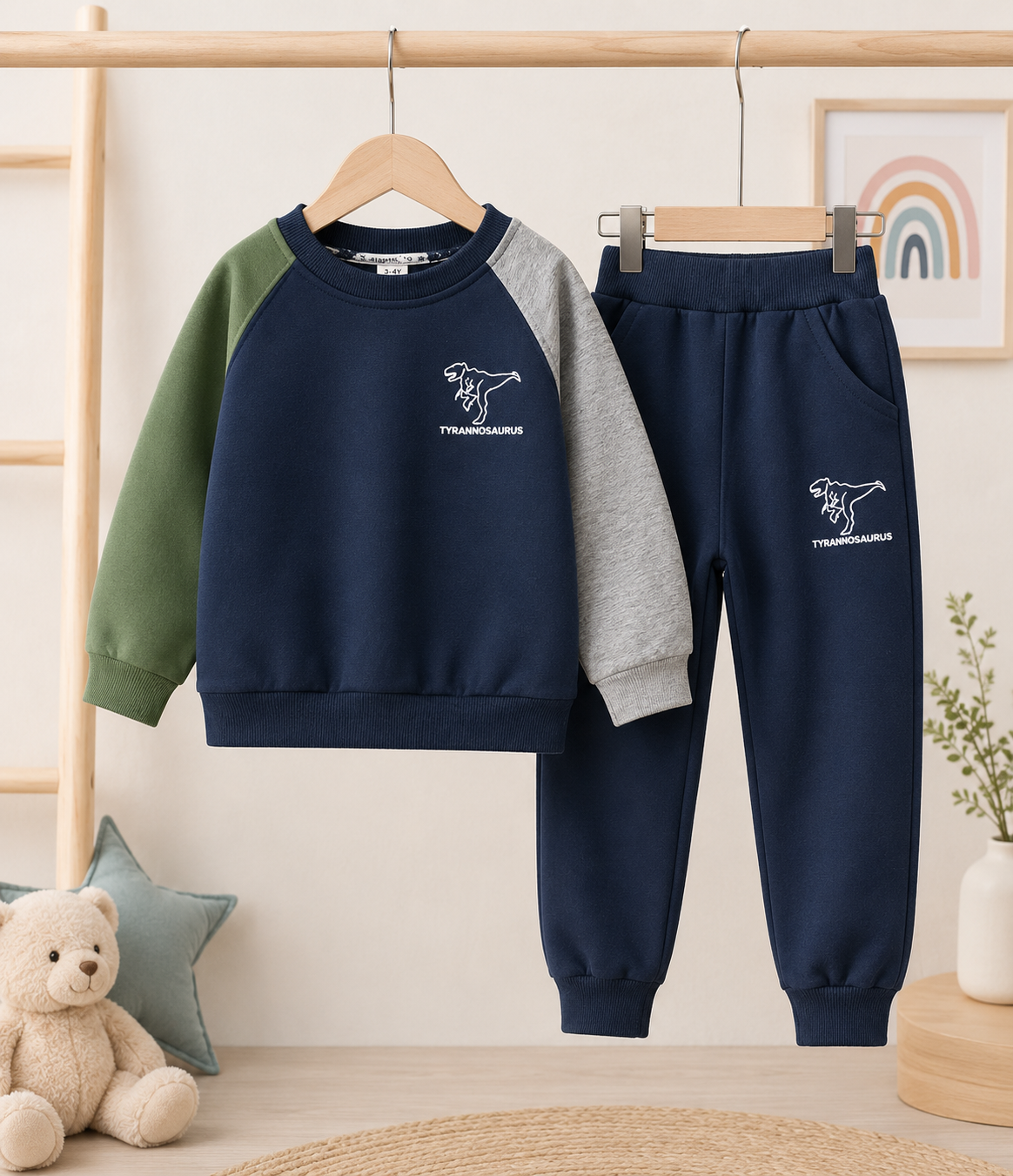 Dino Edge Kids Winter Tracksuit