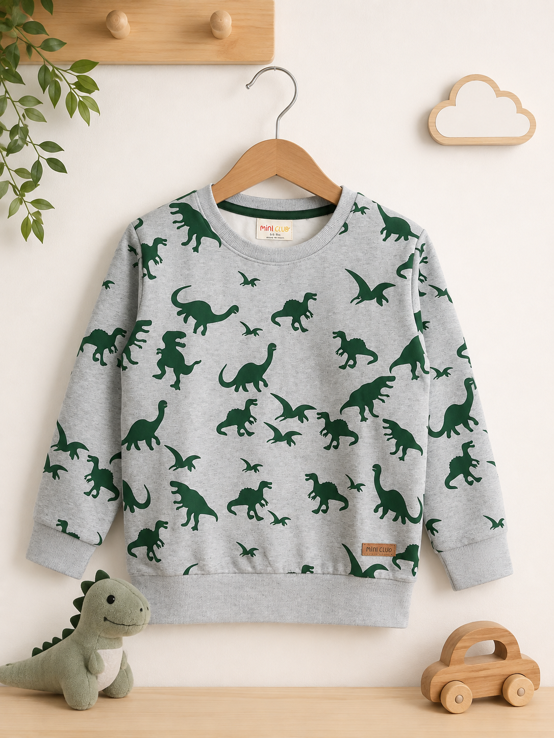 Dino Kids Winter Sweatshirt