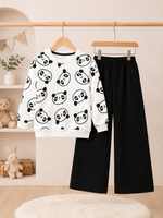 Panda Girls Sweatshirt & Flapper