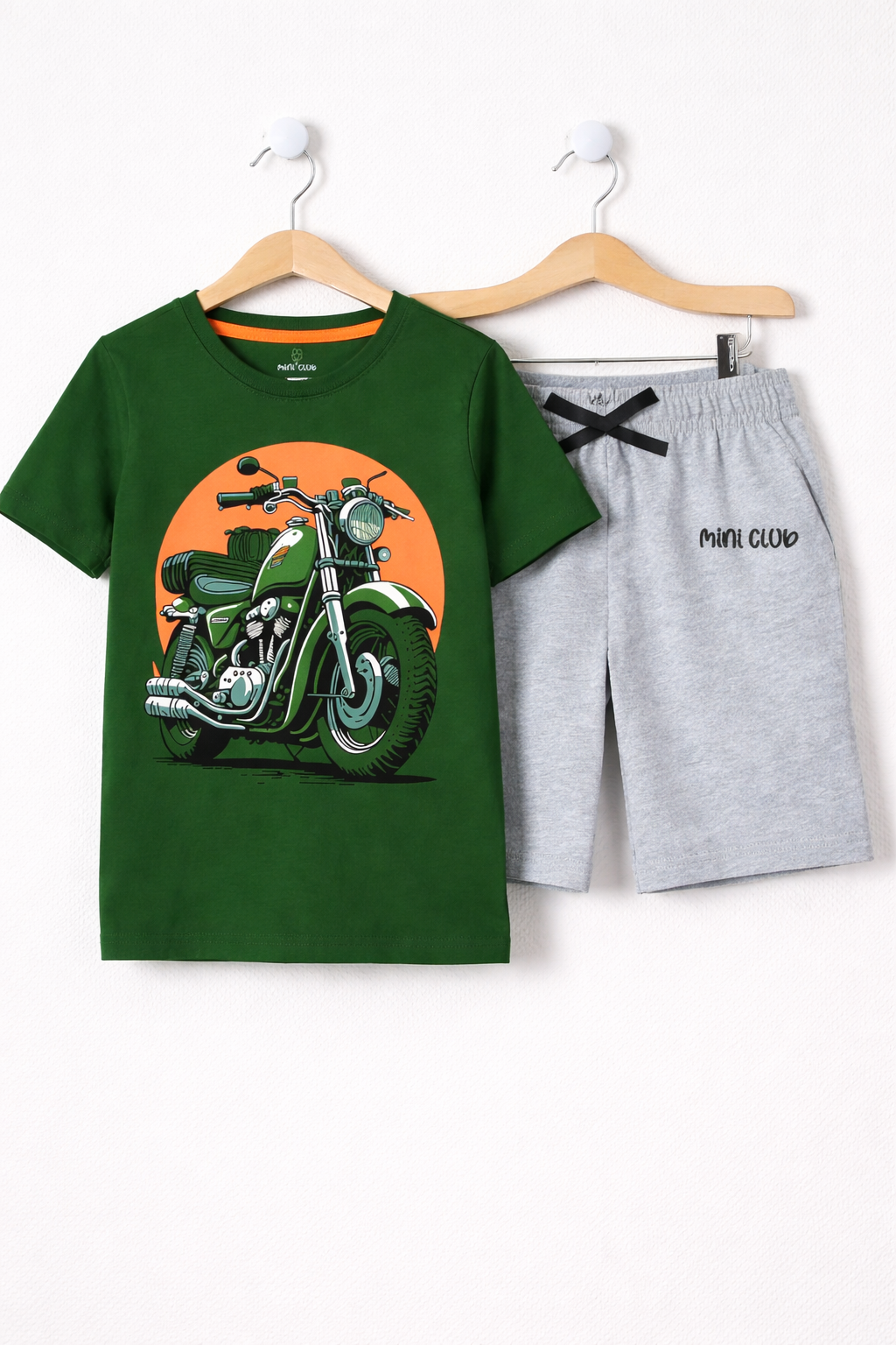 Bike kids summer tshirt & shorts