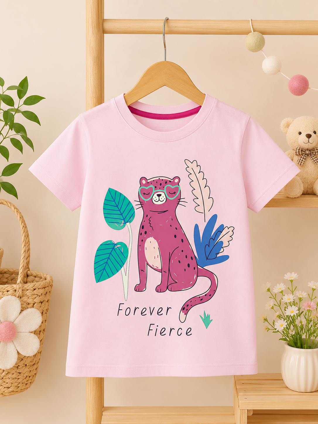 Cat kids summer t-shirt