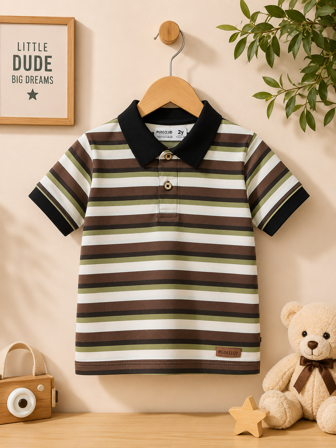 Heritage Stripe Kids Polo