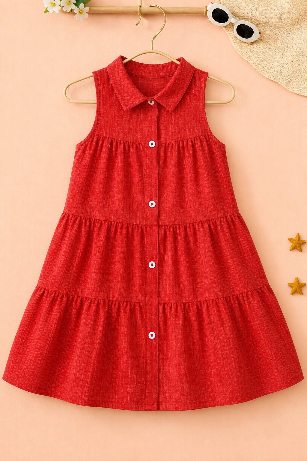 Redish Bloom Kids Girls Frock