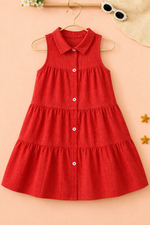 Redish Bloom Kids Girls Frock