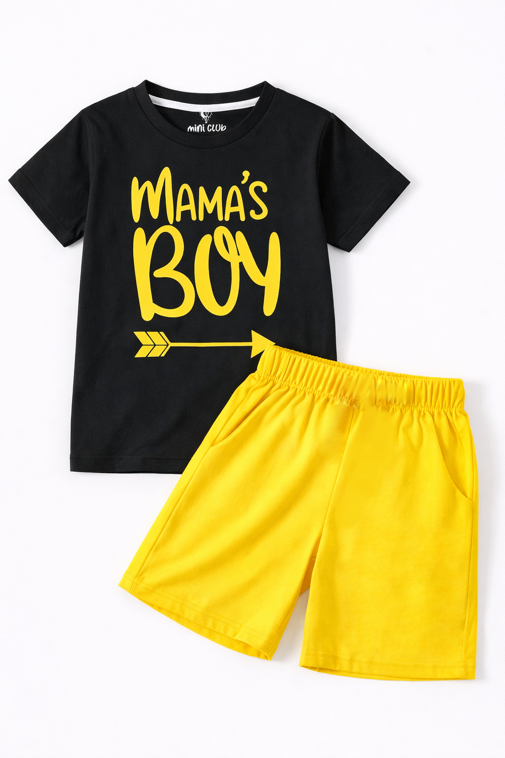 Mama boy kids summer tshirt & shorts