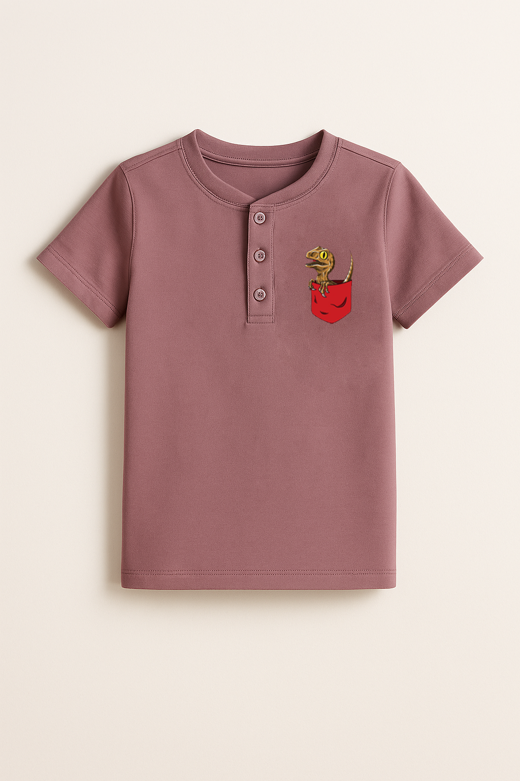 Henley Daino Pocket T-Shirt