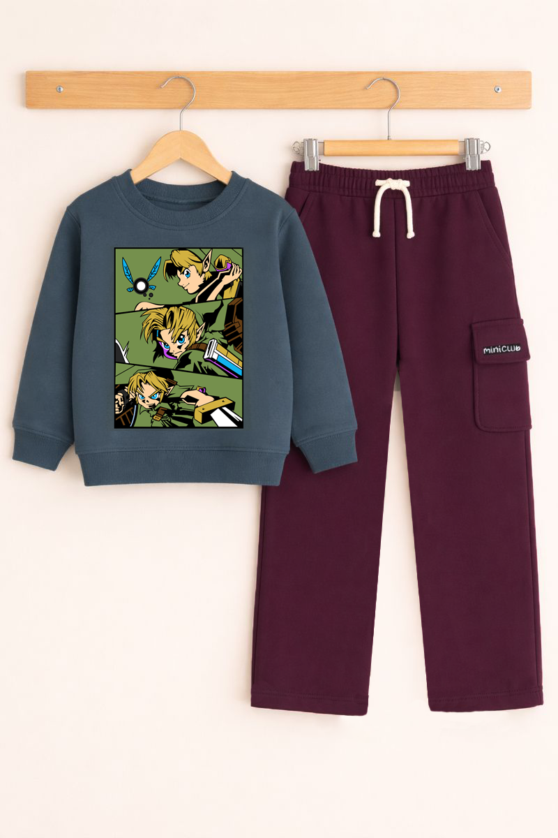 Rockey kids sweatshirt & Trouser Set