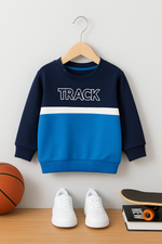 Track kids winter sweatshirt