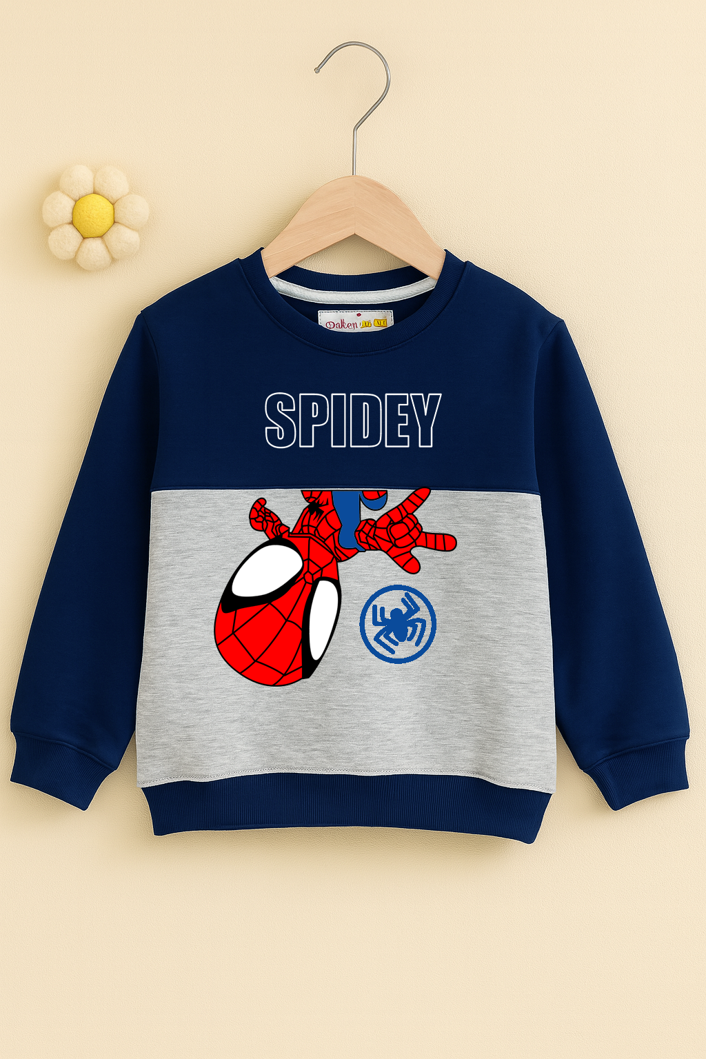 Spidey kids winter sweatshirt