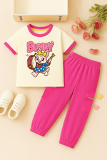 Bunny Girl t-shirt & trouser set