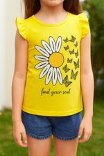 Flutter Sleeve girls Top