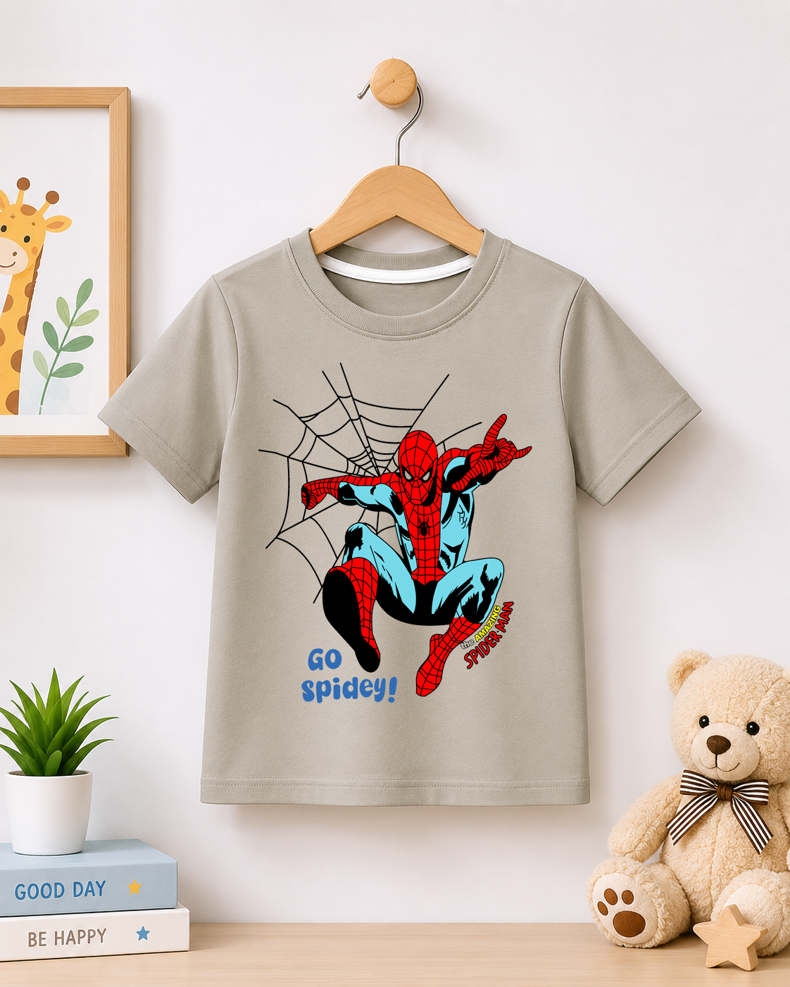 Spiderman kids summer t shirt