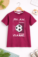 Play game kids summer tshirt