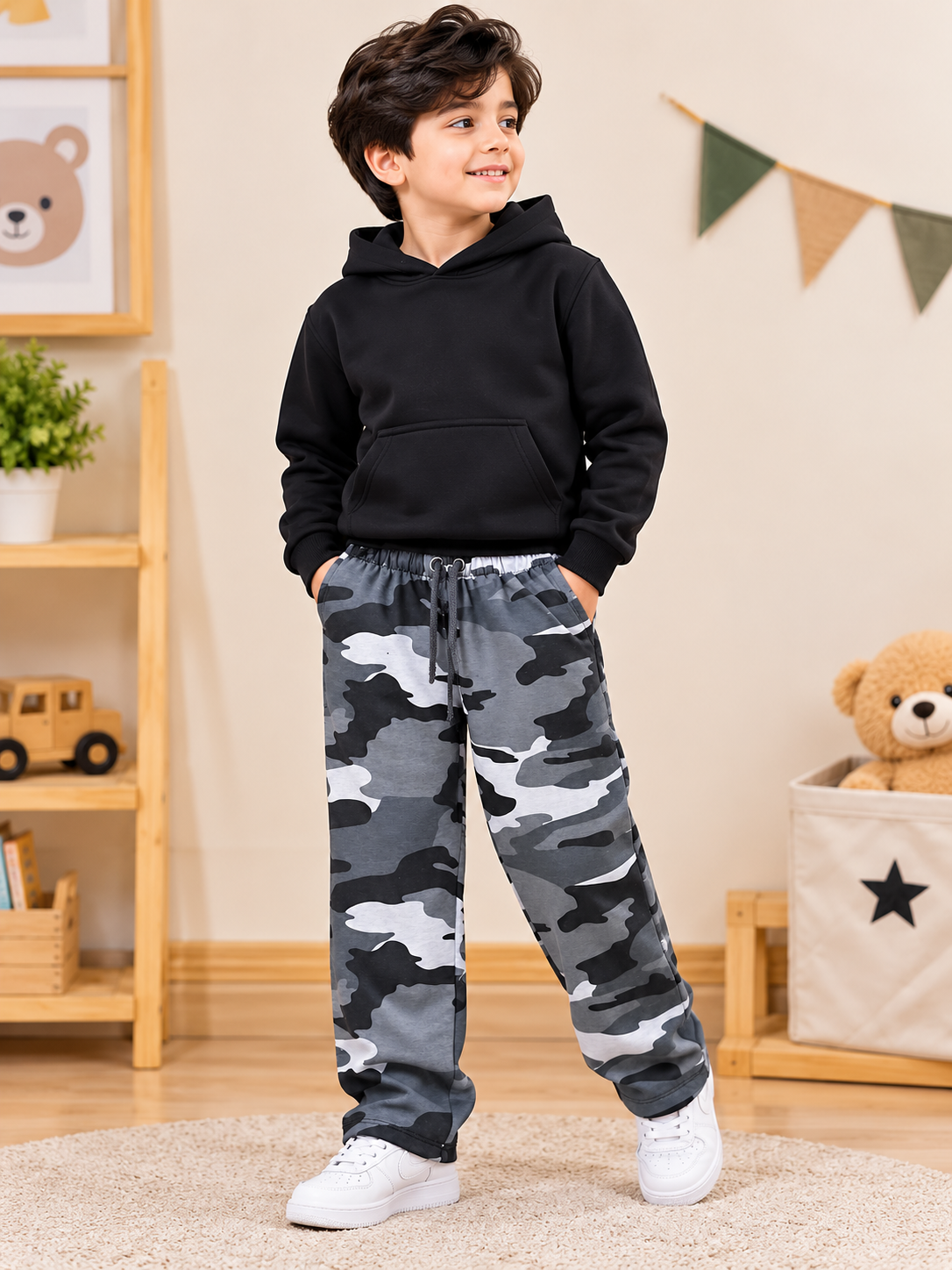 Camo Fleece Winter Trouser
