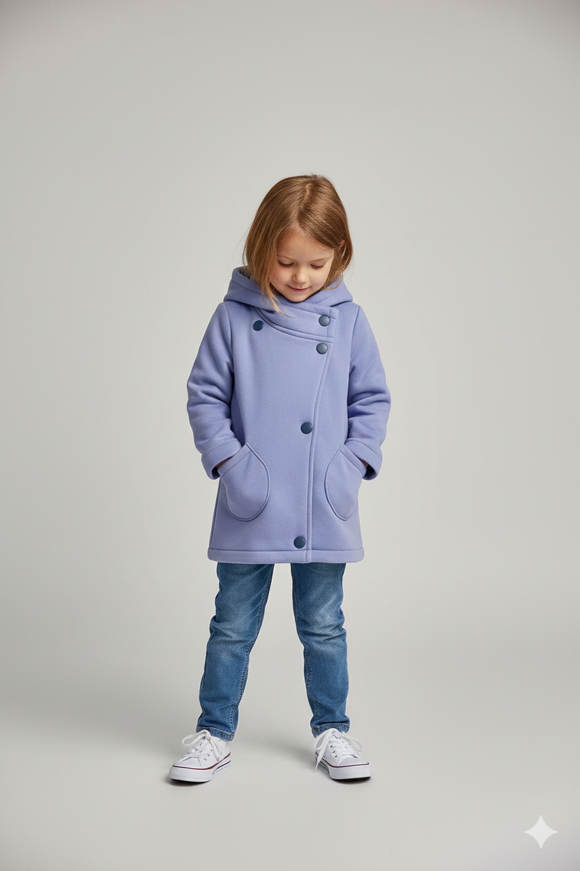 Light Purple Sung Winter Coat