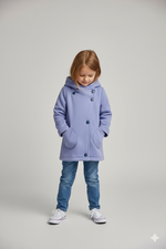 Light Purple Sung Winter Coat