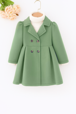 kids girls fleece long coat