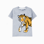 Grey Tiger kids t-shirt