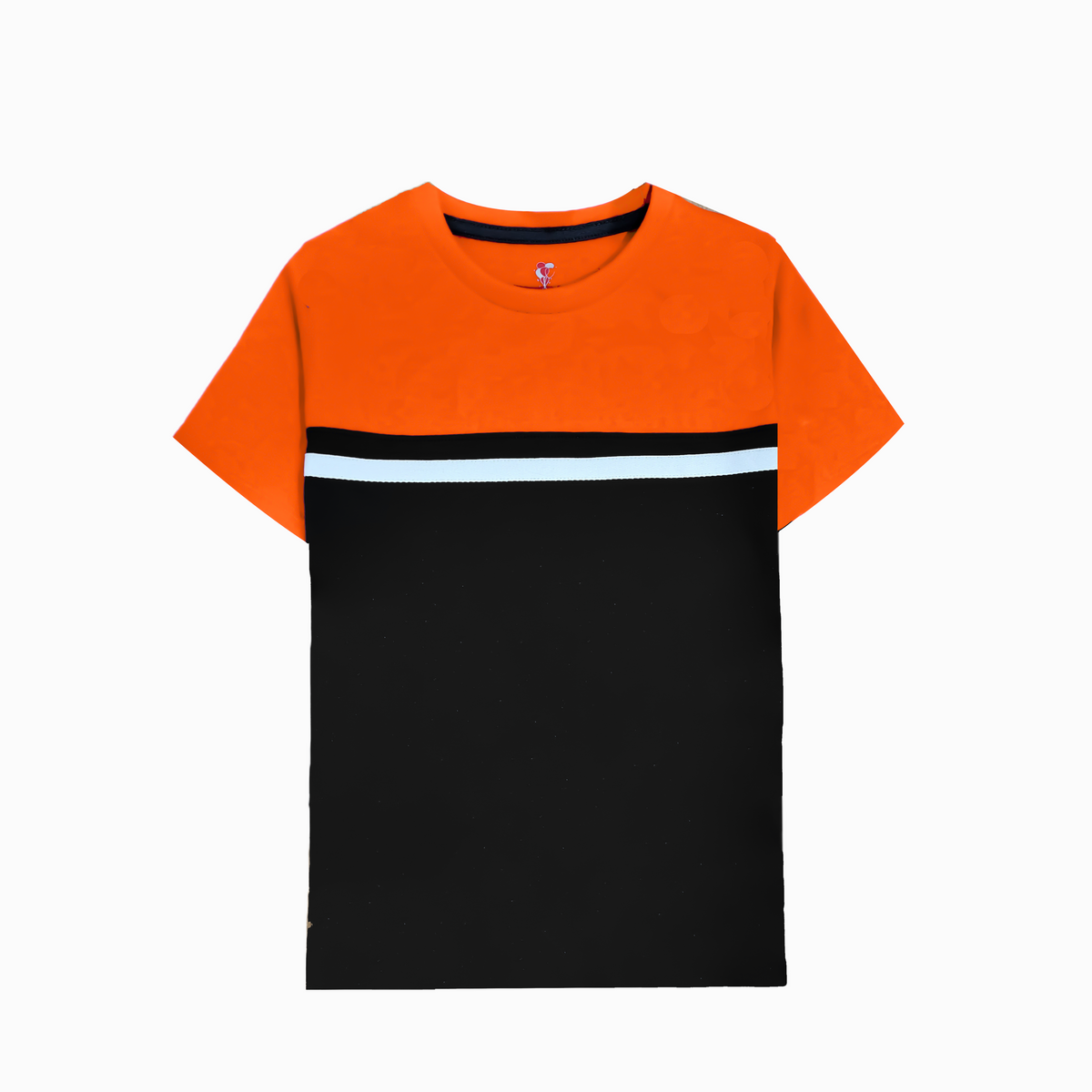 Orange Black T-SHIRT