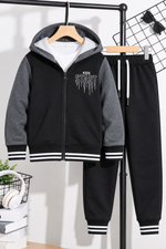 Start Hood & Trouser Kids Winter Tracksuit