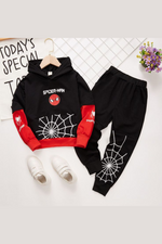 Spiderman winter kids Hood & Trouser