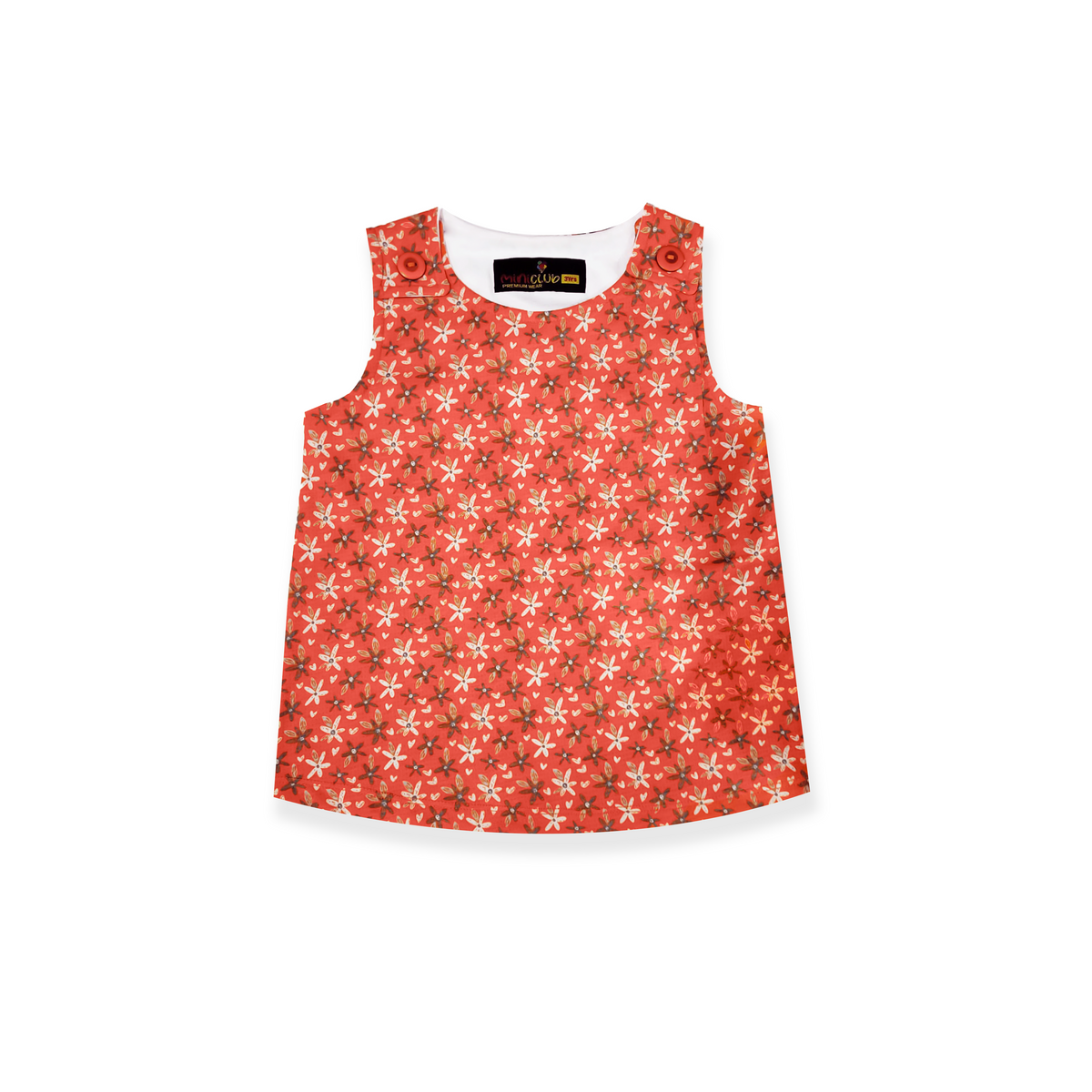 Orange Mini Girls Shirt