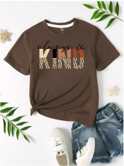 Be kind Girl Kids T-Shirt