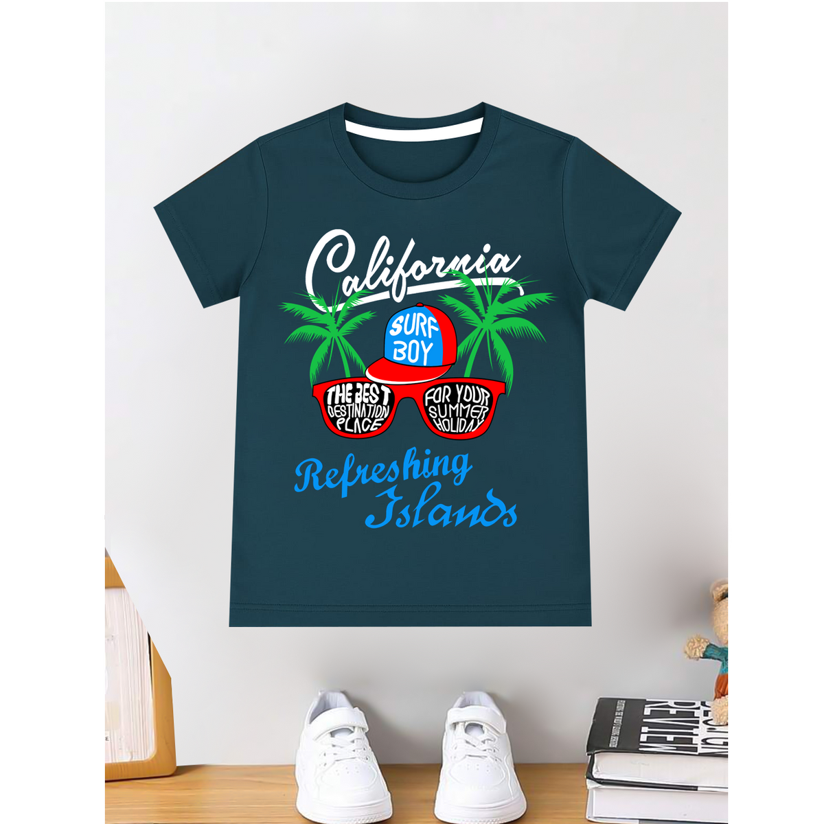 California kids summer t shirt