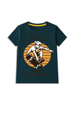 Think Less live more kids summer t shirt