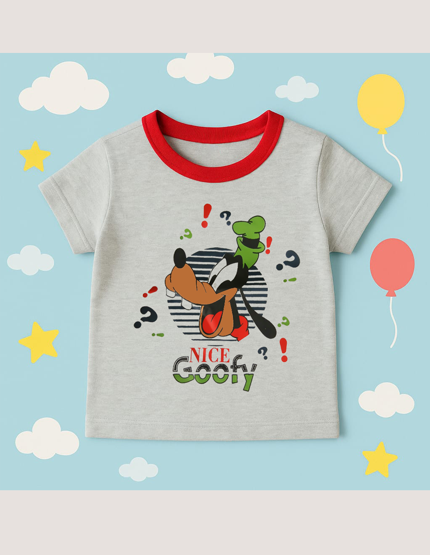 Goofy toddler kids summer t-shirt