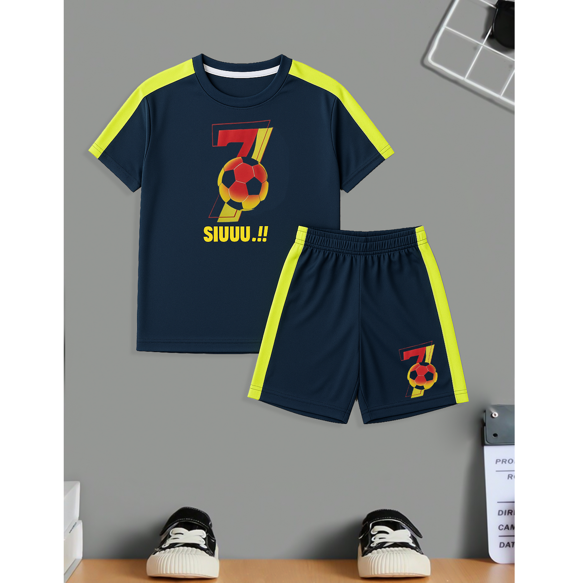 Siuuu 07 Kids T-shirt & short