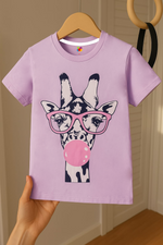 Bubble Giraffe girl kids summer t shirt