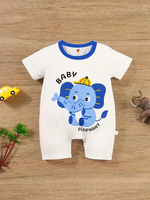 Baby elephent toddler kids romper
