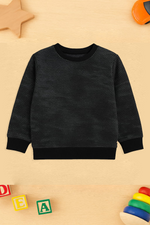 Shadow grid kids sweatshirt