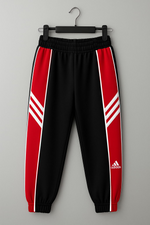 Red panel kids trouser