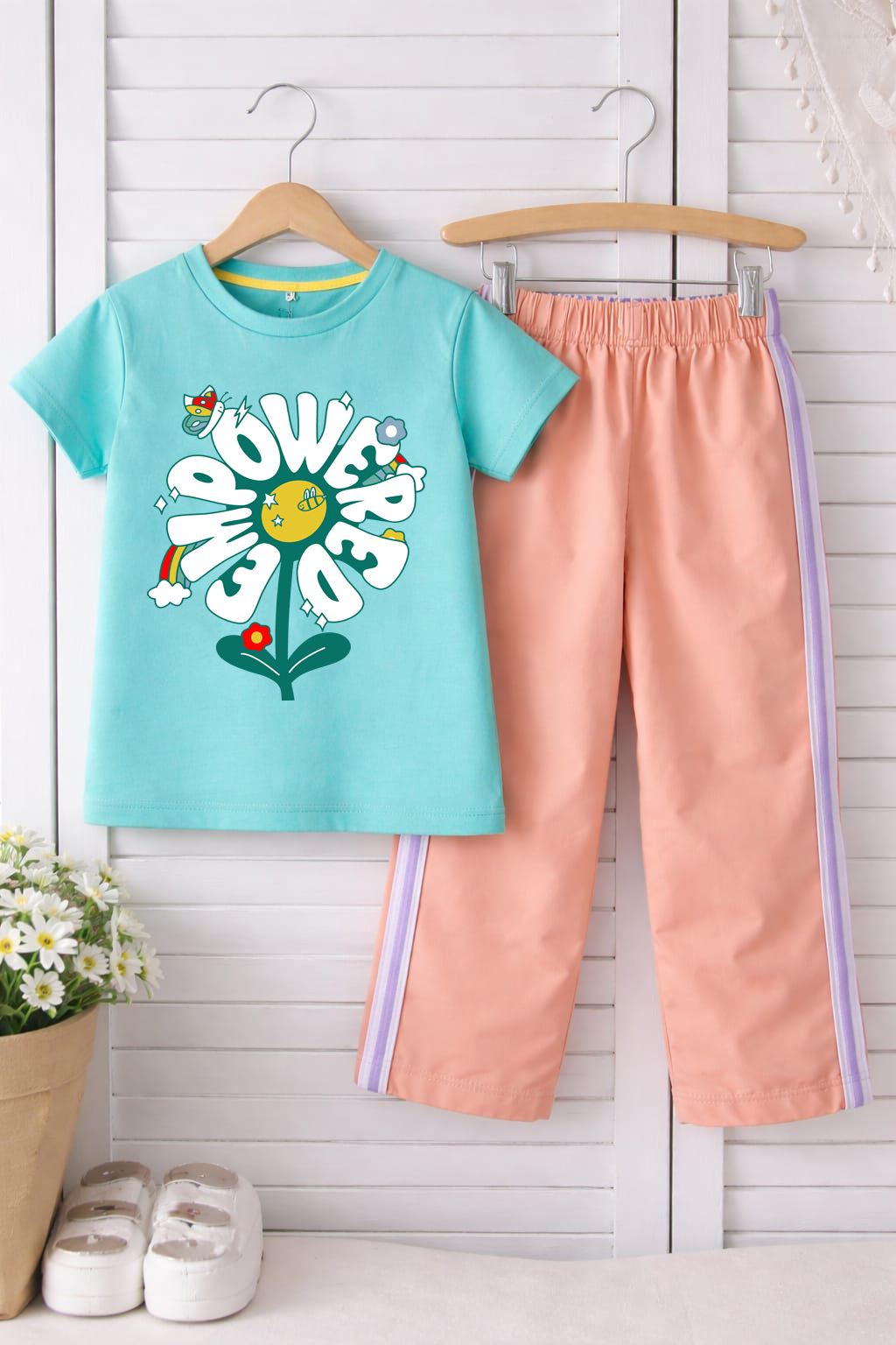 Empower summer t shirt & trouser