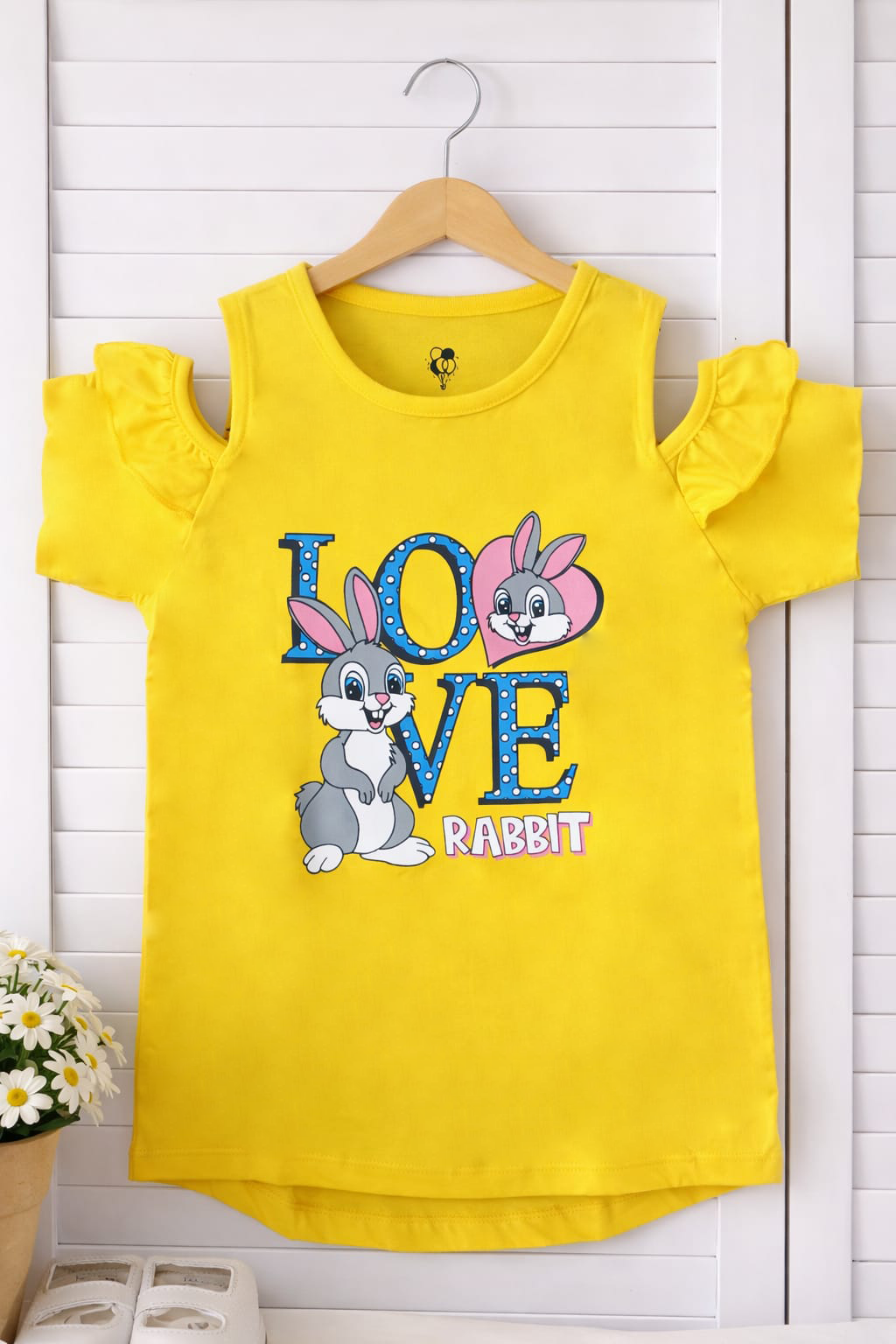 Love rabbit kids summer t shirt