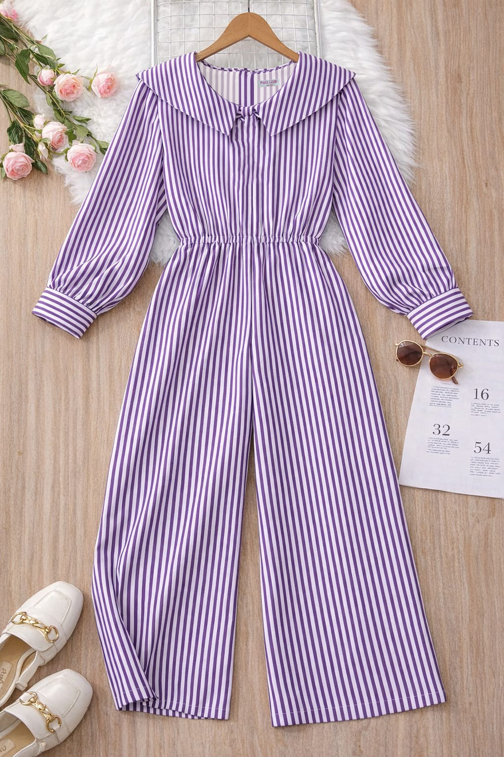 Violet Breeze Kids Jumpsuit