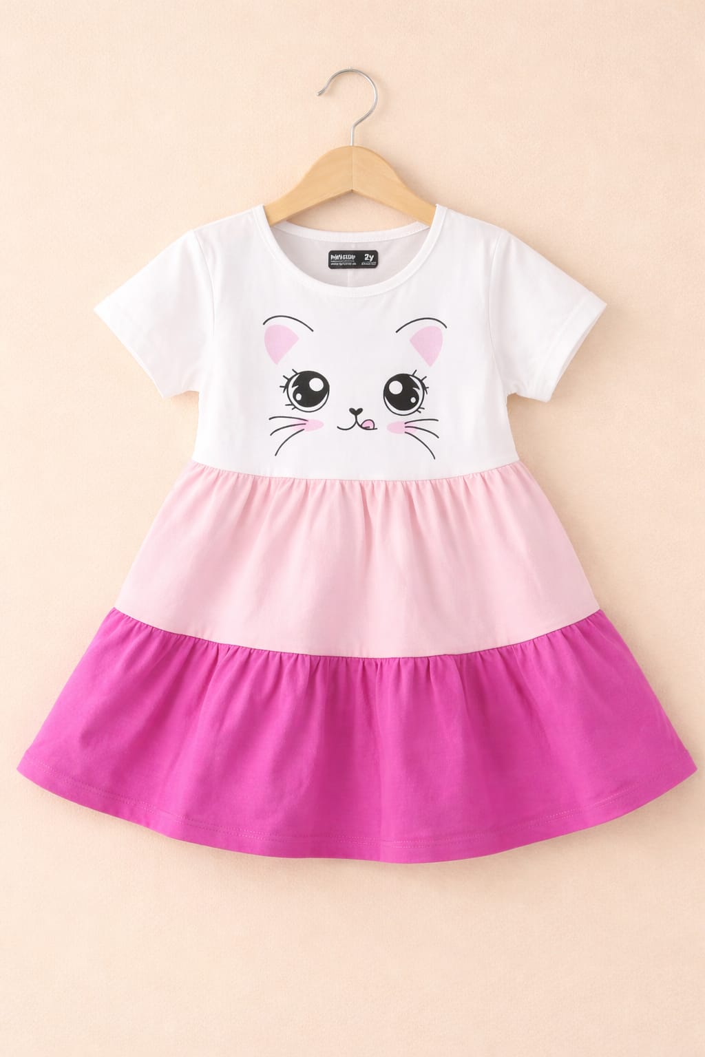 Cat girl Kids summer Frock