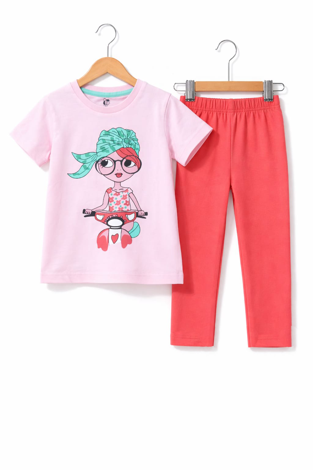 Cool girl summer t shirt & tights