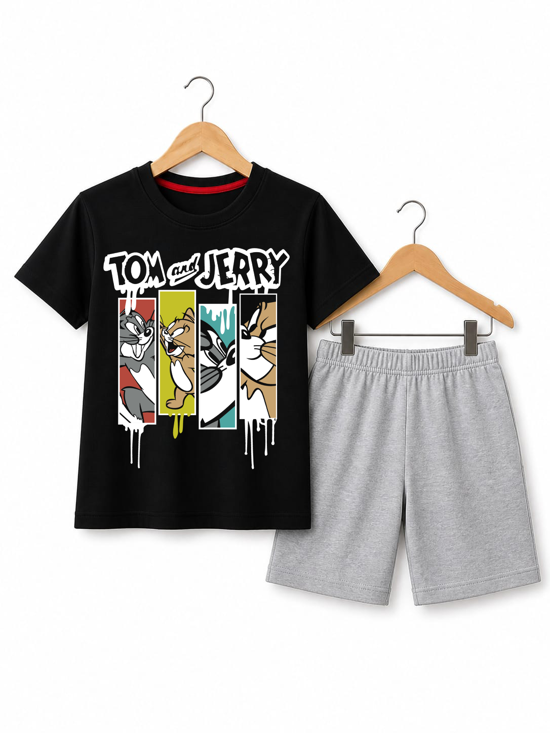 Tom & jerry kids summer t shirt & shorts
