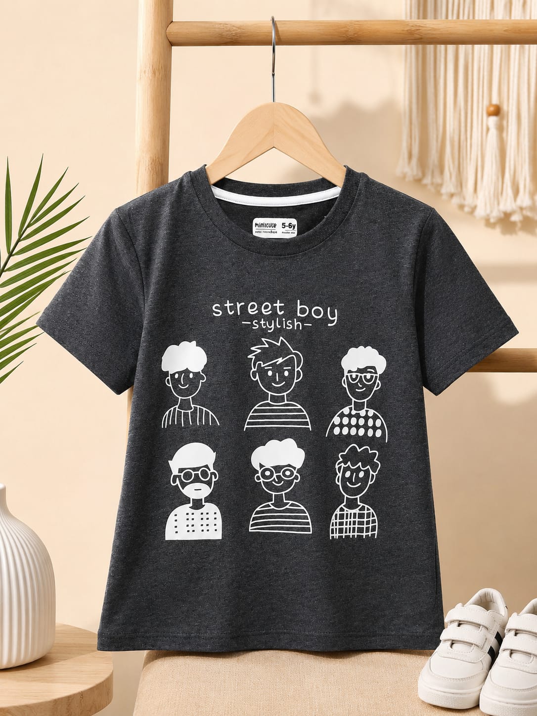 Street boy kids summer tshirt