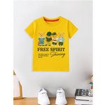 Free spirit kids summer t shirt