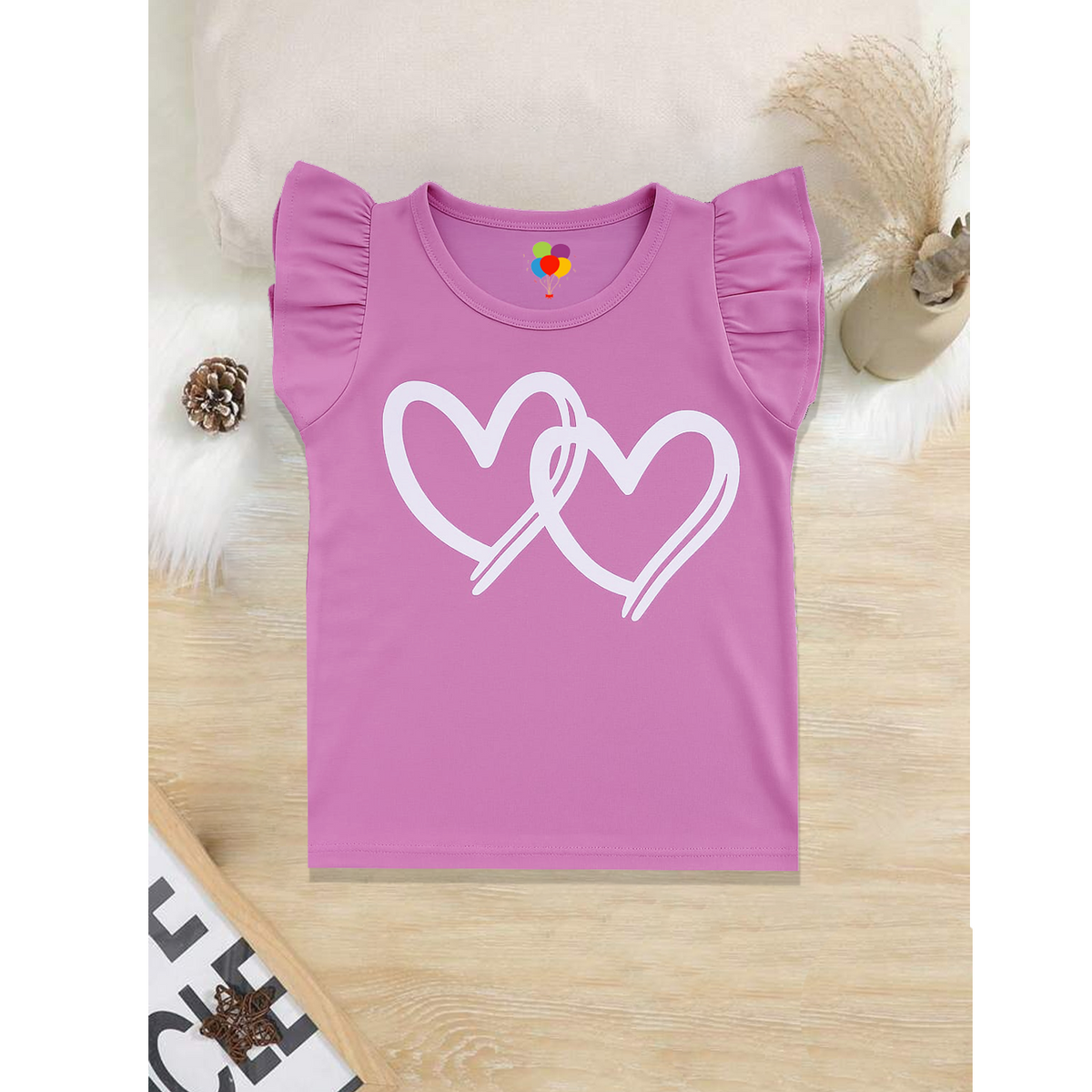 Hearts girl Kids T-shirt
