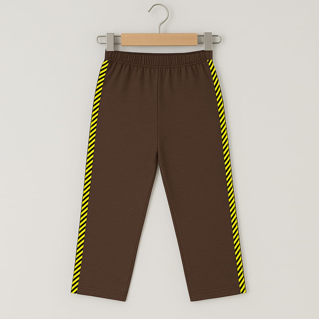 Little Striders Brown kids summer trouser