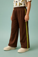 Little Striders Brown kids summer trouser