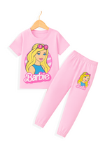 Barbie Girl Kids T-shirt & Tight